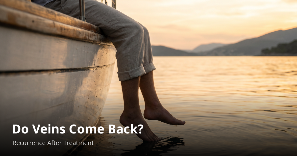 Read more about the article Do Varicose Veins Come Back After Treatment? What the Evidence Shows